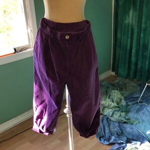 Vintage 1980’s Ourelli Purple Corduroy Knickers